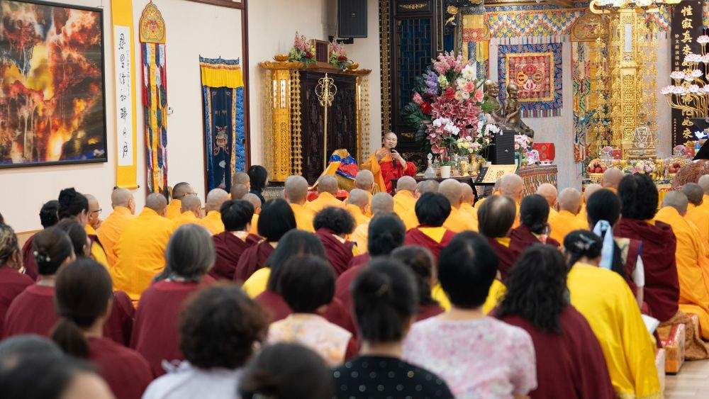恭賀佛誕 佛音繞梁 震撼寰宇 慈善寺舉行恭聞南無第三世多杰羌佛無上殊勝法音系列法會-图片3